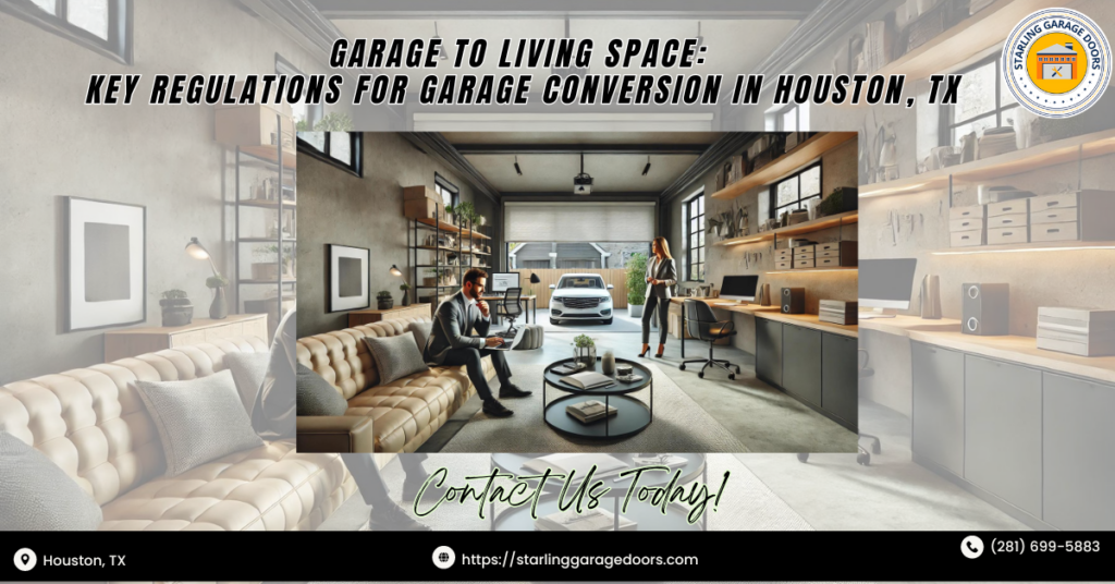 Garage to Living Space: Key Regulations for Garage Conversion in Houston, TX 10 Starling Garage Doors 4