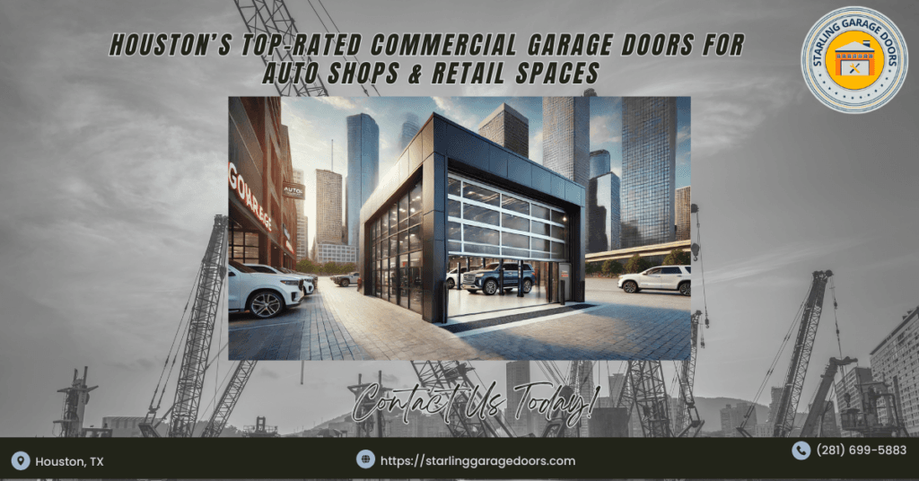 Houston’s Top-Rated Commercial Garage Doors for Auto Shops & Retail Spaces 3 Starling Garage Doors 1 1