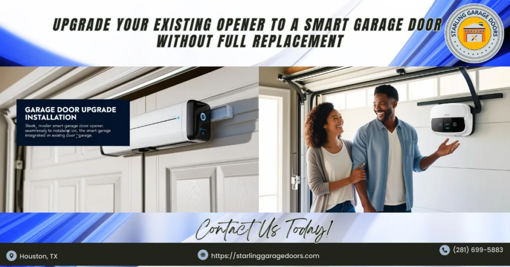 Upgrade Your Existing Opener to a Smart Garage Door Without Full Replacement 1 smart garage door