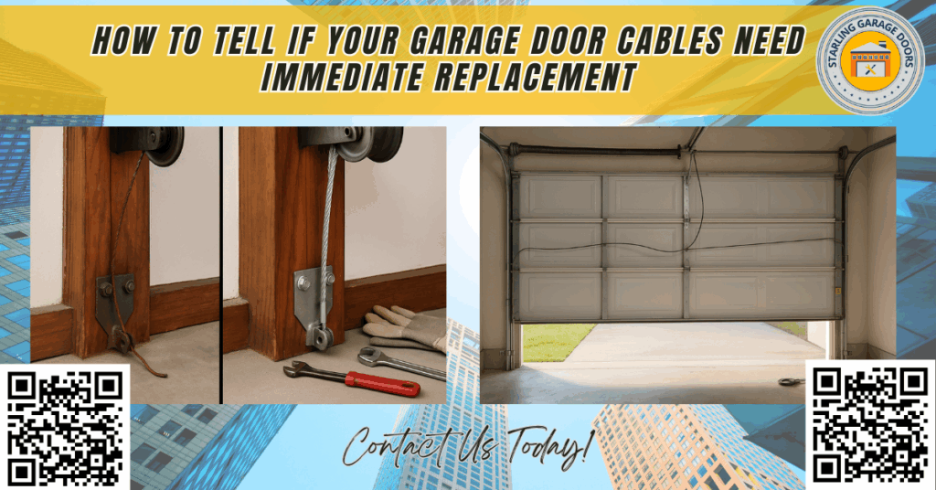 How to Tell if Your Garage Door Cables Need Immediate Replacement - Starling Garage Doors