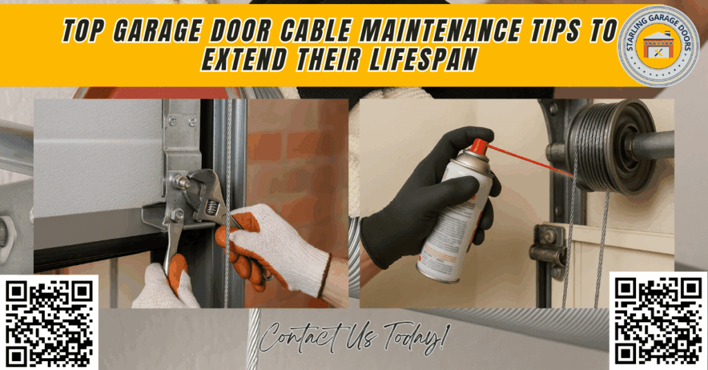 Top Garage Door Cable Maintenance Tips to Extend Their Lifespan - Starling Garage Doors
