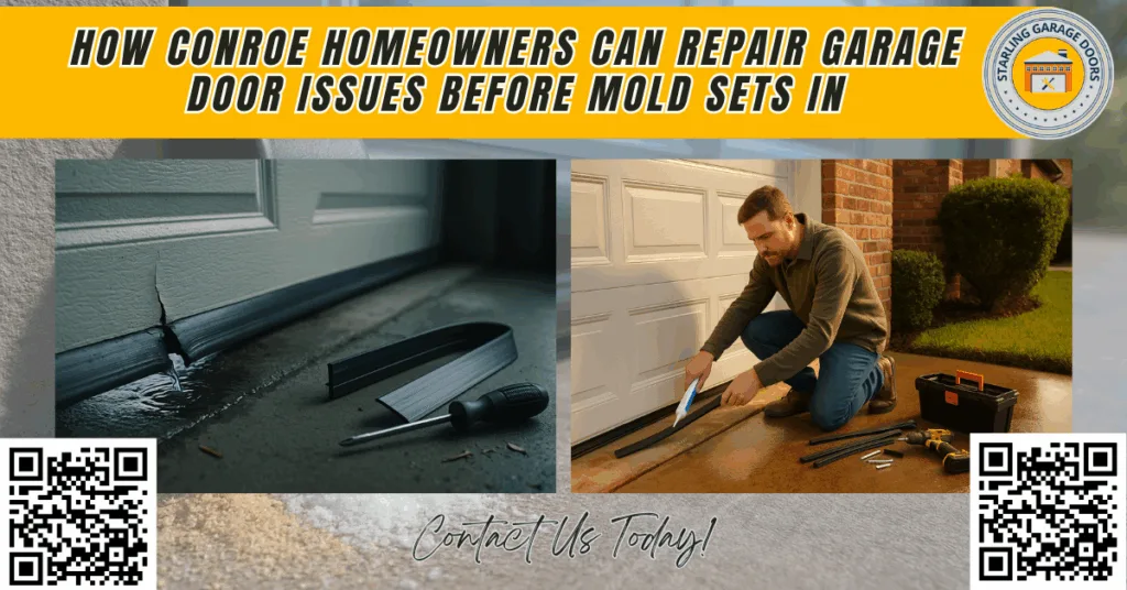 How Conroe Homeowners Can Repair Garage Door Issues Before Mold Sets In - Starling Garage Doors
