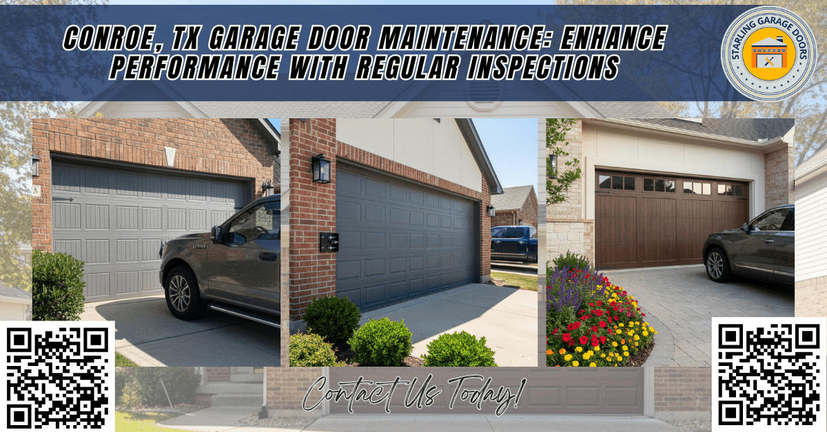 Conroe, TX Garage Door Maintenance: Enhance Performance with Regular Inspections 2 Conroe, TX Garage Door Maintenance: Enhance Performance with Regular Inspections