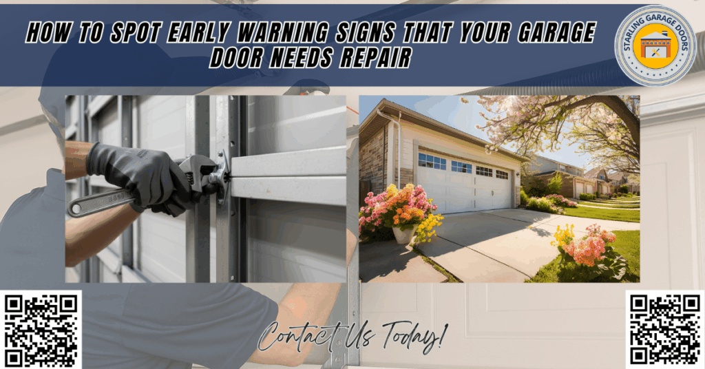 How to Spot Early Warning Signs That Your Garage Door Needs Repair - Starling Garage Doors